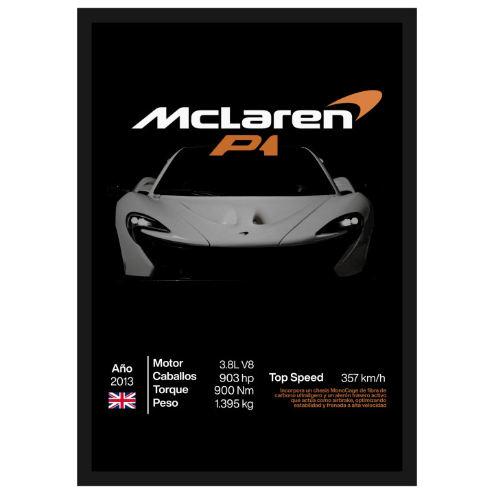 Cuadro McLaren P1 2013 | Studio Erox