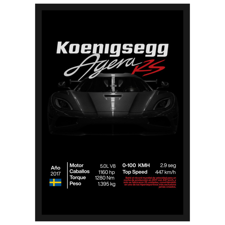 Koenigsegg Agera RS 2017 | Studio Erox