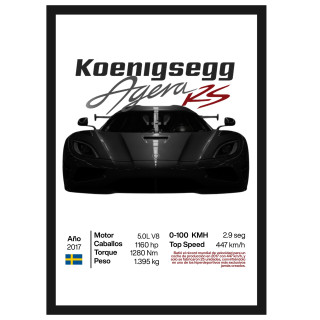 Koenigsegg Agera RS 2017 Blanco  | StudioErox