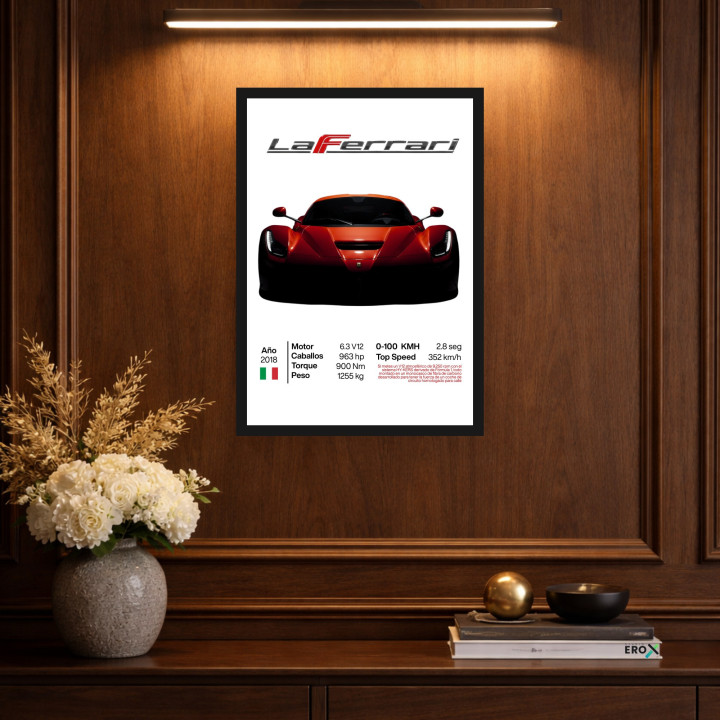 La Ferrari 2018 Blanco  | StudioErox