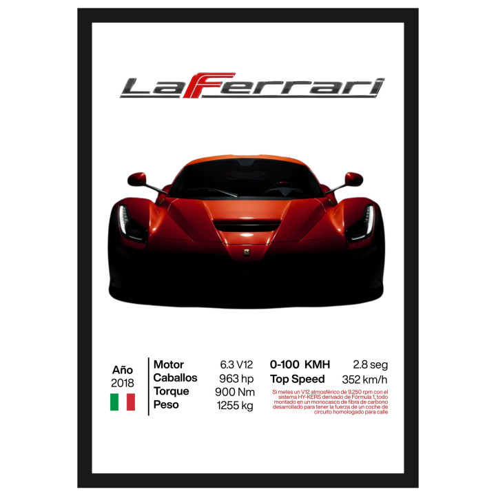 La Ferrari 2018 Blanco  | StudioErox